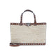 Valentino Garavani Beige Raffia Tote Bag
