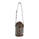 Valentino Garavani Bucket Bag In Cotton And Leather