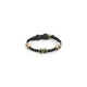 Valentino Garavani Black Leather Bracelet