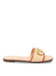 Valentino Garavani Orange Calfskin Sandals