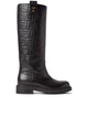 Fendi Fendi Filo Stamped Ff Motif High Boots