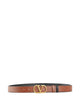Valentino Reversible Vlogo Signature H. 30 Black Calf Leather Belt