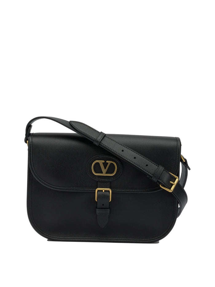 Valentino Garavani Black Calf Leather Bag