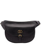 Valentino Black Leather Belt Bag