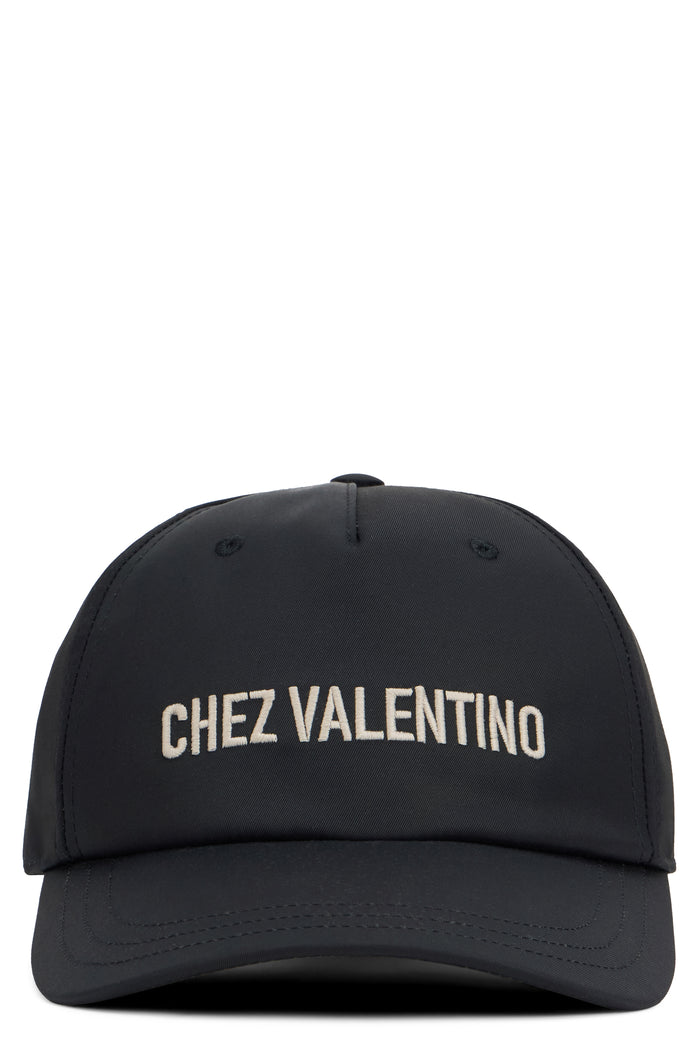 Valentino Garavani Hat Made Of Mixed Cotton With Embroidery