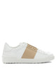 Valentino Garavani White Calf Leather Sneakers