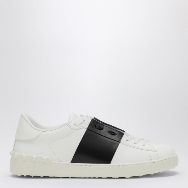 Valentino Garavani White/Black Open Sneakers
