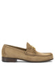 Valentino Garavani Brown Calf Leather Loafers