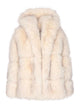 Sword Faux Fur Coat