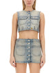 Courreges Top Cropped