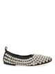 Tory Burch Black Bovine Leather Flats