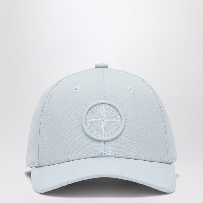 Stone Island Light Blue Hat With Compass Logo