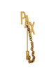 Moschino Couture Brooch With Chain Pax
