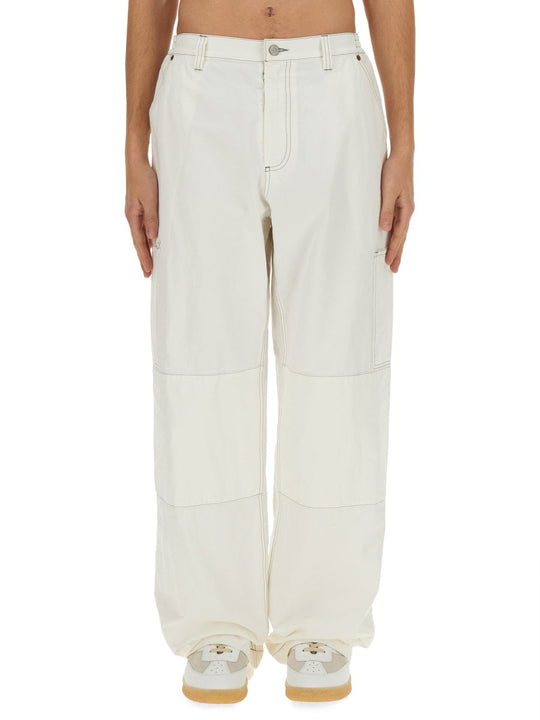 Mm6 Maison Margiela Cotton Canvas Pants