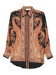 Zimmermann Silk Shirt Hypnotic