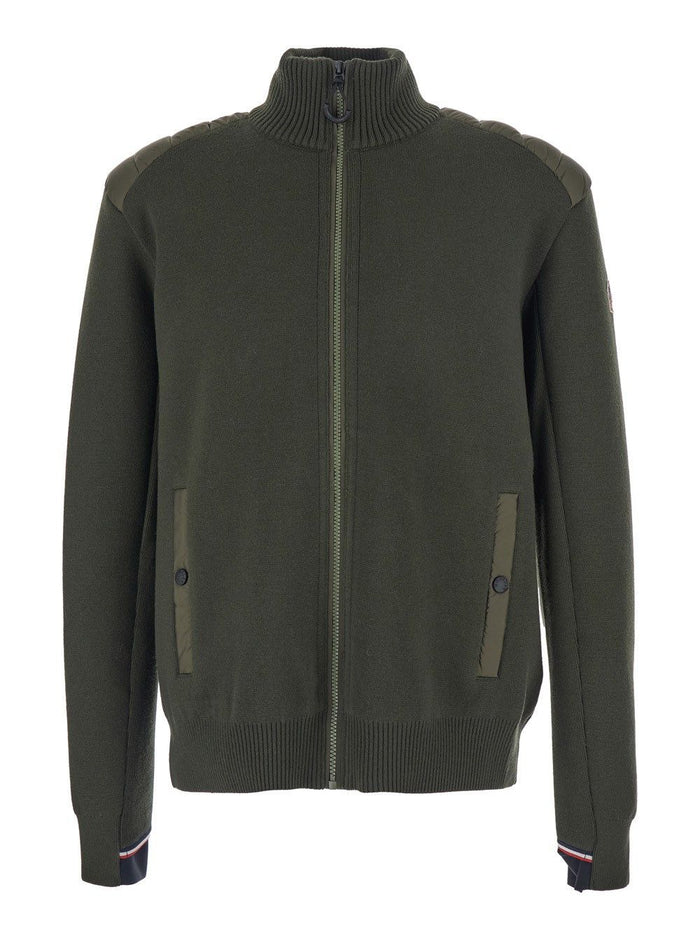 Moncler Logo Embroidered Cardigan