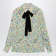 Valentino Multicolored Silk Blouse With Lavallière