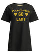 Valentino "Panther Lady" Crew-Neck T-Shirt