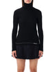 Moncler Moncler Wool Polo Neck Jumper