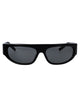 Maison Margiela Black Acetate Sunglasses
