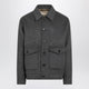 Valentino Grey Wool And Cashmere-Blend Overshirt Jacket