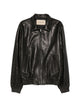 Valentino Garavani Black Calf Leather Jacket