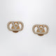 Valentino Garavani Vlogo Signature Gold-Tone Earrings With Crystals
