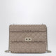 Valentino Garavani Medium Rockstud Spike Bag In Powder Pink Nappa Leather