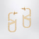 Valentino Earrings (H.35mm)  Vlogo Signature Stras