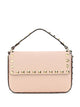 Valentino Garavani Vlogo Signature Grainy Calfskin Wallet With Chain