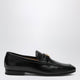 Valentino Garavani Black Vlogo Signature Loafers In Nappa Leather
