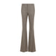 Saint Laurent Beige Marrone Price De Galles Trousers