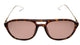 Gucci Tortoiseshell Oversized Square Sunglasses