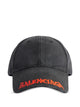Balenciaga Black Cotton Hat