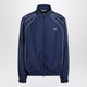 Balenciaga Bodies Track Jacket In Dark Navy Poplin