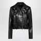 Balenciaga Black Leather Biker Jacket
