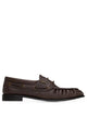 Saint Laurent Paris Brown Calf Leather Le Loafer