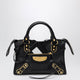 Balenciaga Le City Uptown Mini Bag In Soft Black Leather