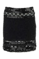 Alberta Ferreti Embellished Mesh Mini Skirt