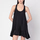 Anine Bing  Black Lilith Dress In Silk Blend