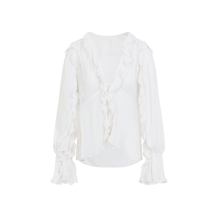 Alberta Ferreti Creponne Shirt