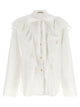 Alberta Ferretti Pleated Ruffle Shirt