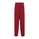 Alberta Ferreti Red Cady Straight Pants