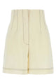 Philosophy Di Lorenzo Serafini Ivory Polyester Blend Shorts