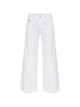Diesel White Wide Leg Denim Jeans