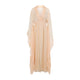 Alberta Ferreti Beige Chiffon Long Dress