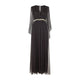 Alberta Ferreti Brown Chiffon Long Dress