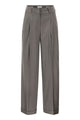 Peserico Tailored Virgin Wool Stretch Trousers With Front Pleats