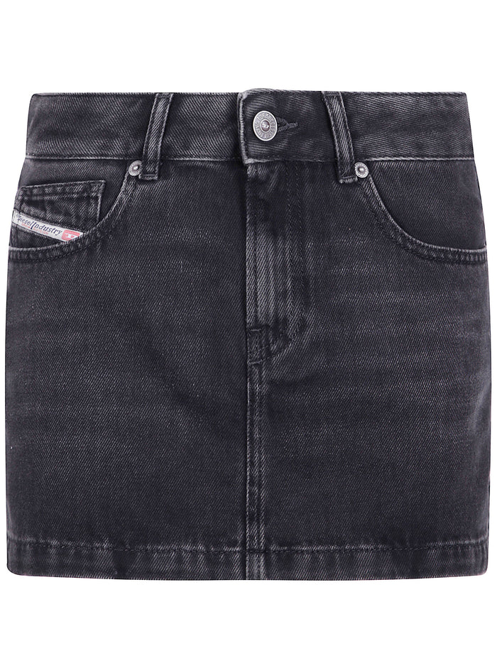 Diesel "Ron" Mini Denim Skirt