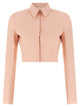 Alberta Ferretti Tropical Wool Blazer